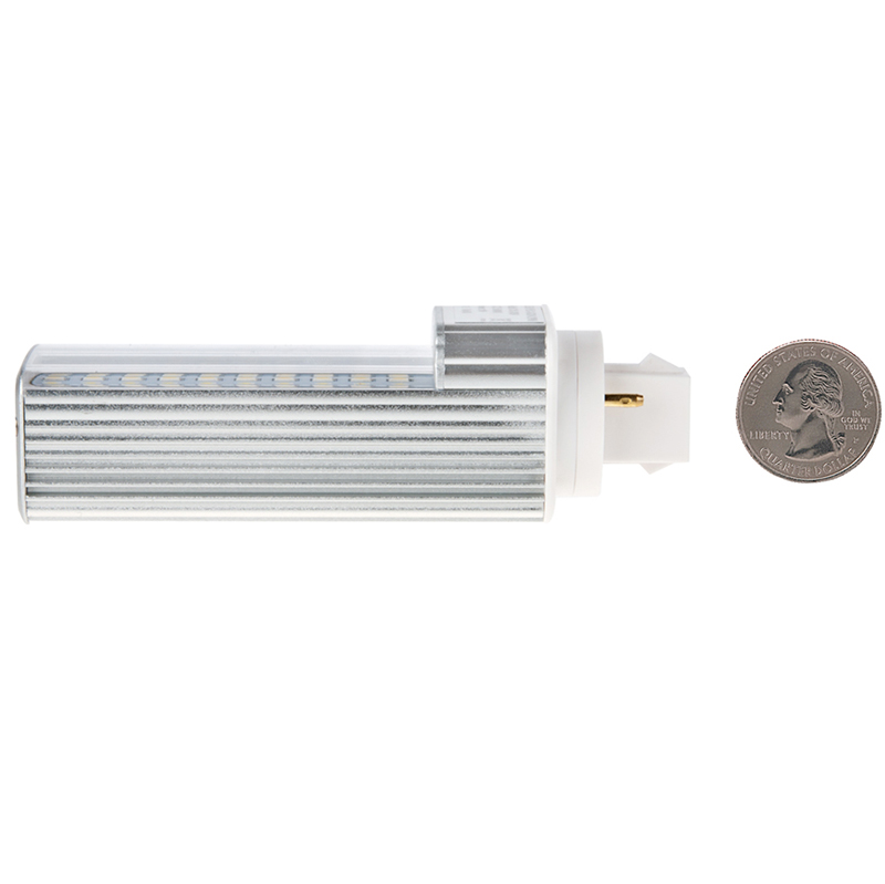 PLC Lamp GX24D 2-Pin LED Bulb, 8 Watts, 18W Equivalent, AC85-265V PLC Lamp GX24D 2-Pin LED Bulb, 8 Watts, 18W Equivalent, AC85-265V